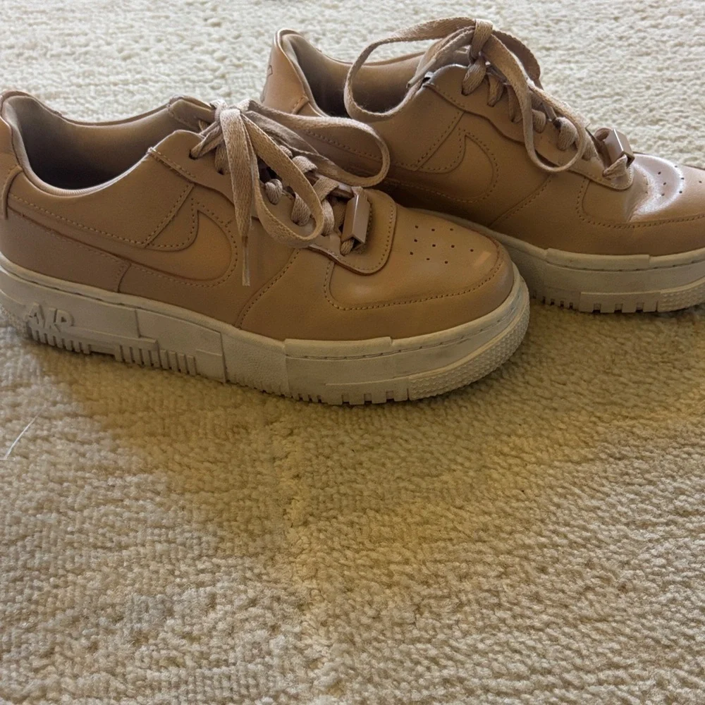 Nike AirForce 1 pixel shoes size 6.5